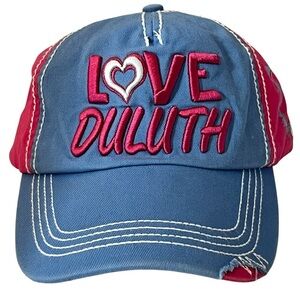 Pink & Blue "Love Duluth" Adjustable Civic Pride Cap
